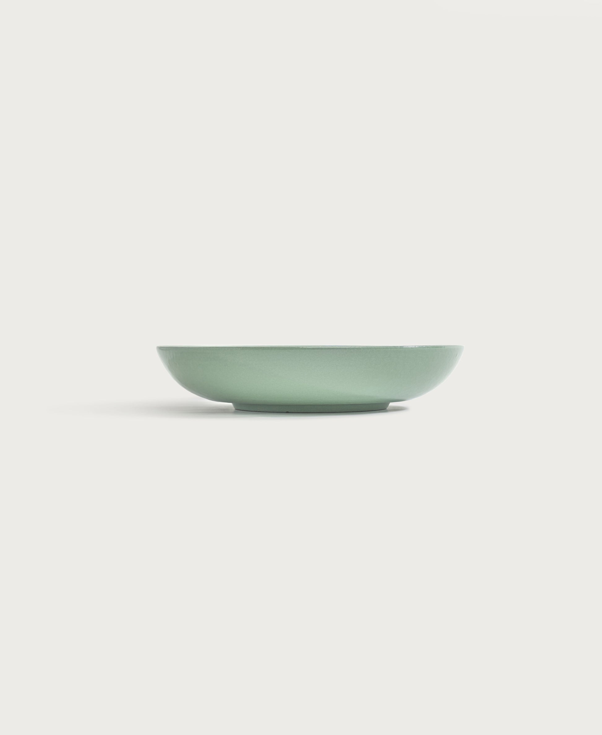 Large Shallow Serving Dish - Il Buco Vita / Color~Sage Green