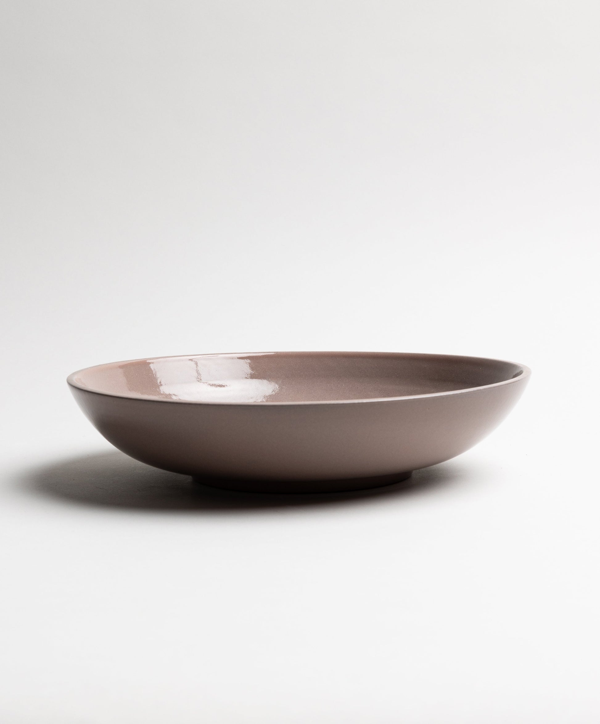 Large Shallow Serving Bowl- Il Buco Vita / Color~plum