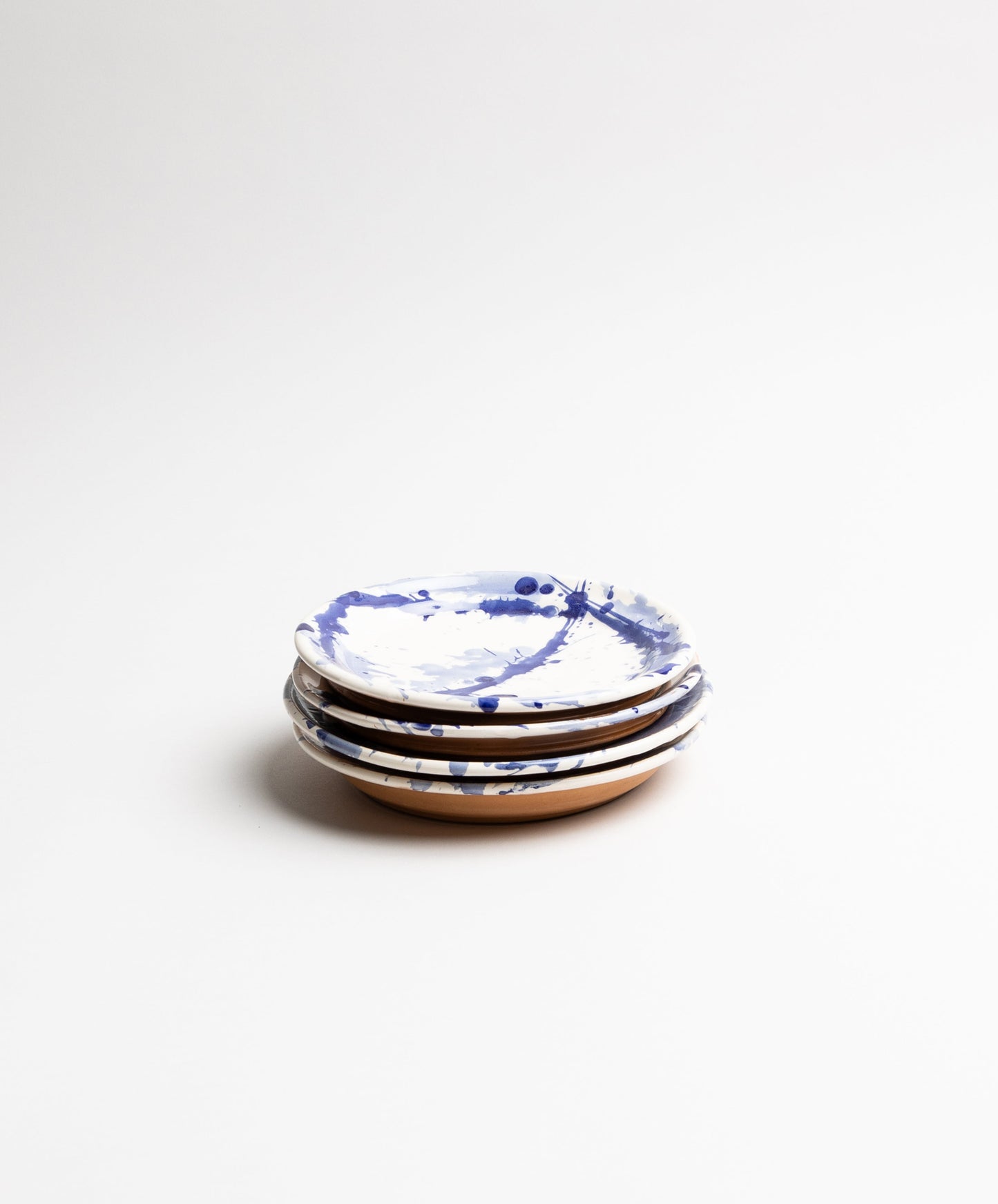 Side Plate- Il Buco Vita / color~blue splatter