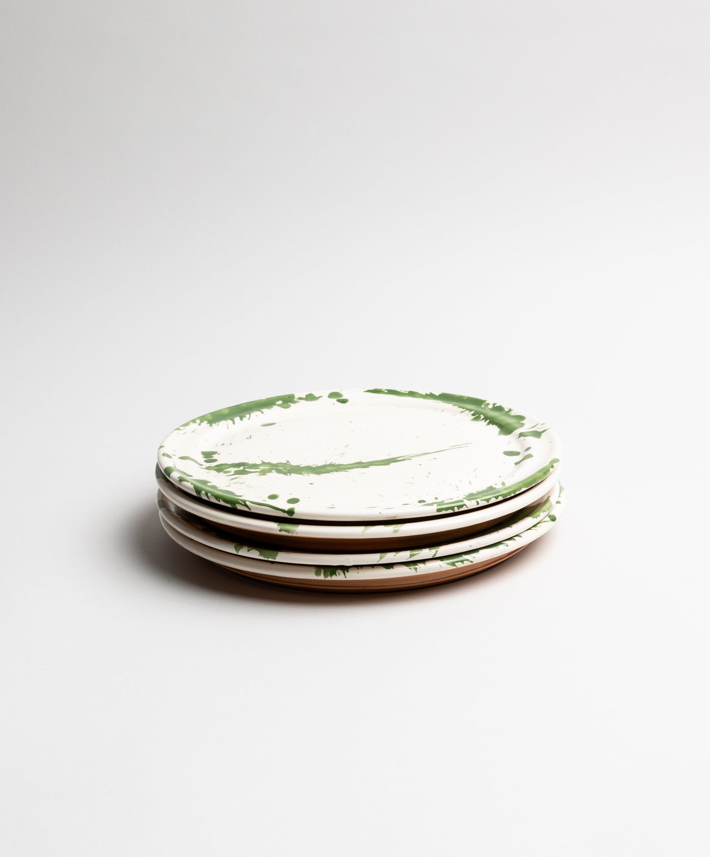 Dinner Plate - Il Buco Vita / Color~Green Splatterware