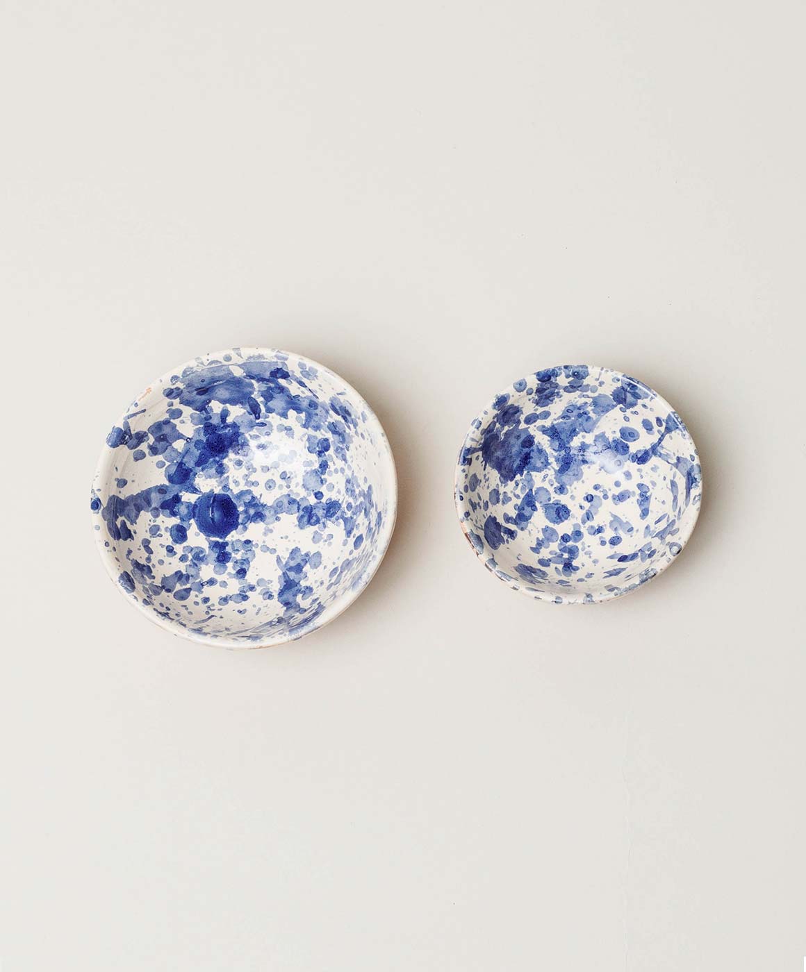 Oil & Salt Dish - Il Buco Vita / color~Blue Splatter