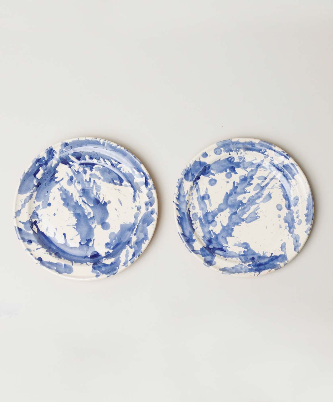 Side Plate- Il Buco Vita / color~blue splatter