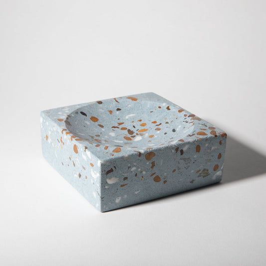 Block Catch All | Light Blue Terrazzo