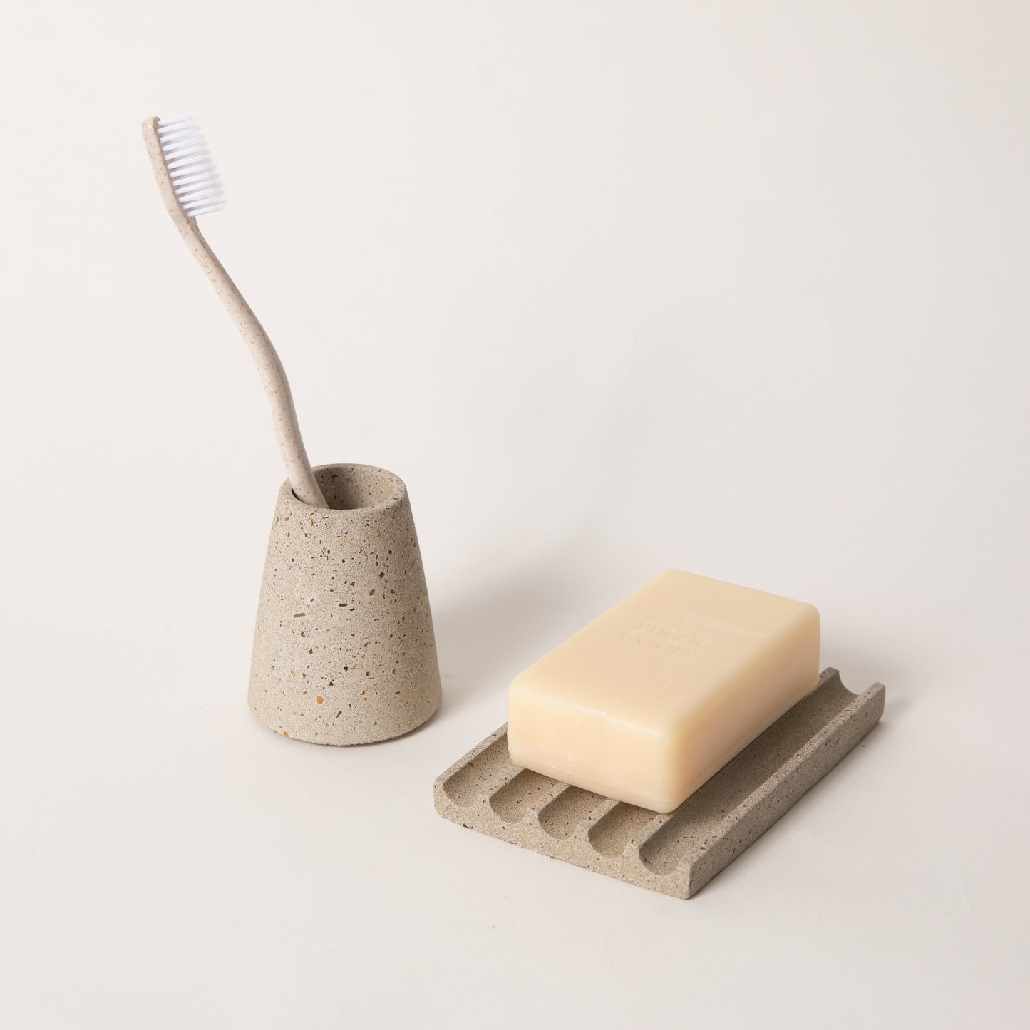 Soap Dish & Toothbrush Holder Set - pretti.cool
