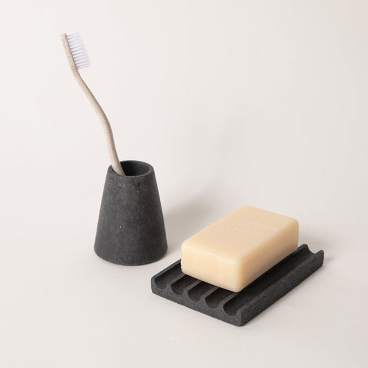 Soap Dish & Toothbrush Holder Set - pretti.cool