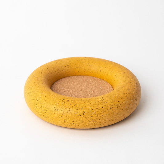 Wine Bottle Coaster | Marigold Terrazzo - pretti.cool