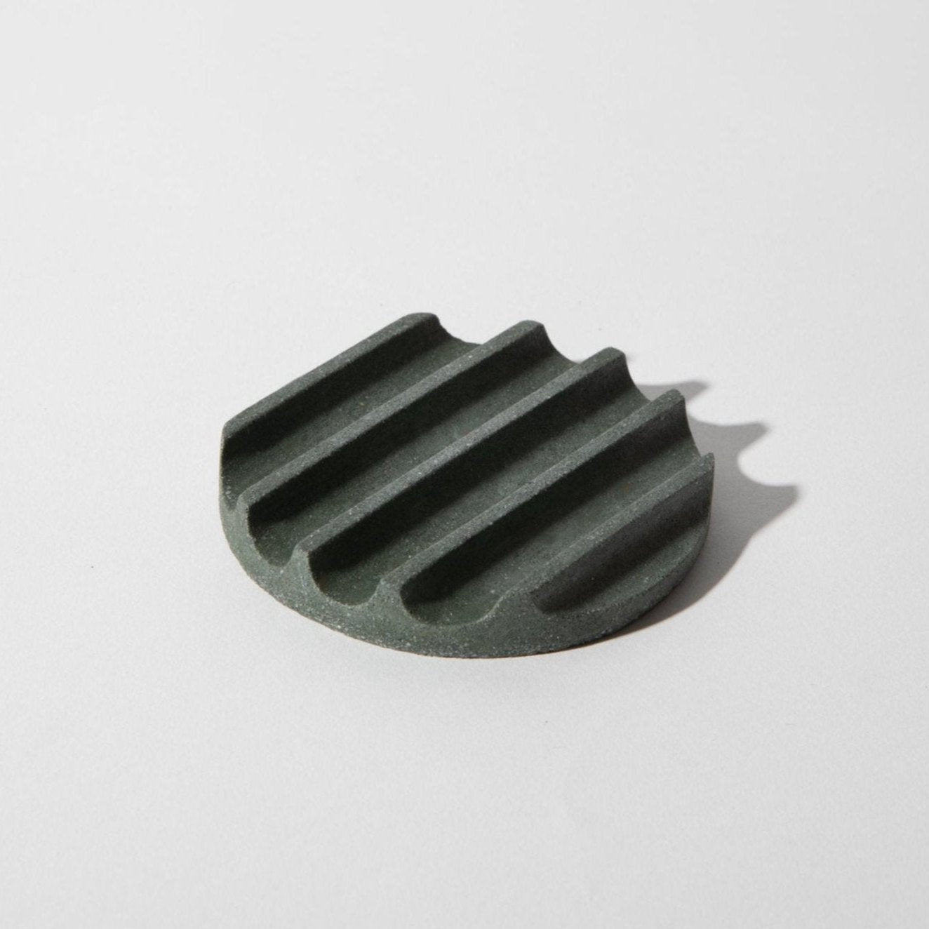 Mini Soap Dish | Dark Green Terrazzo - pretti.cool