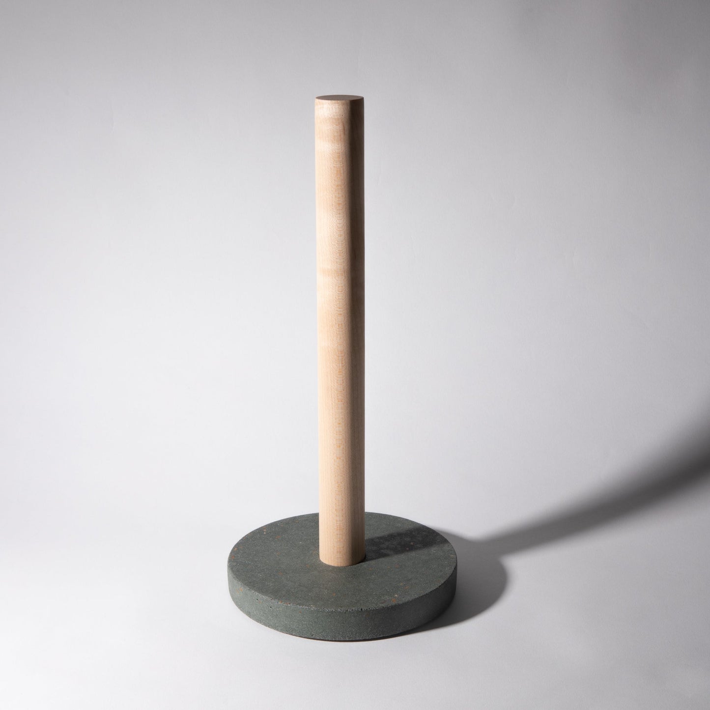 Paper Towel Holder | Dark Green Terrazzo