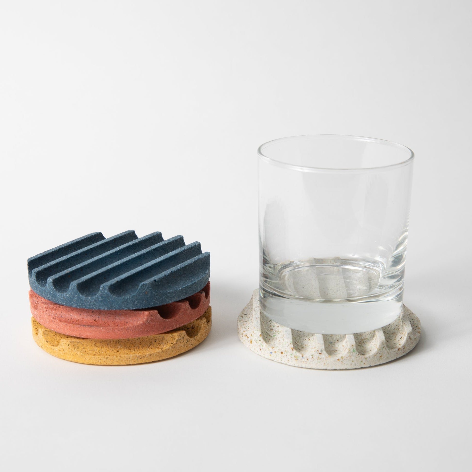 Coaster Set | Terrazzo Primaries - pretti.cool