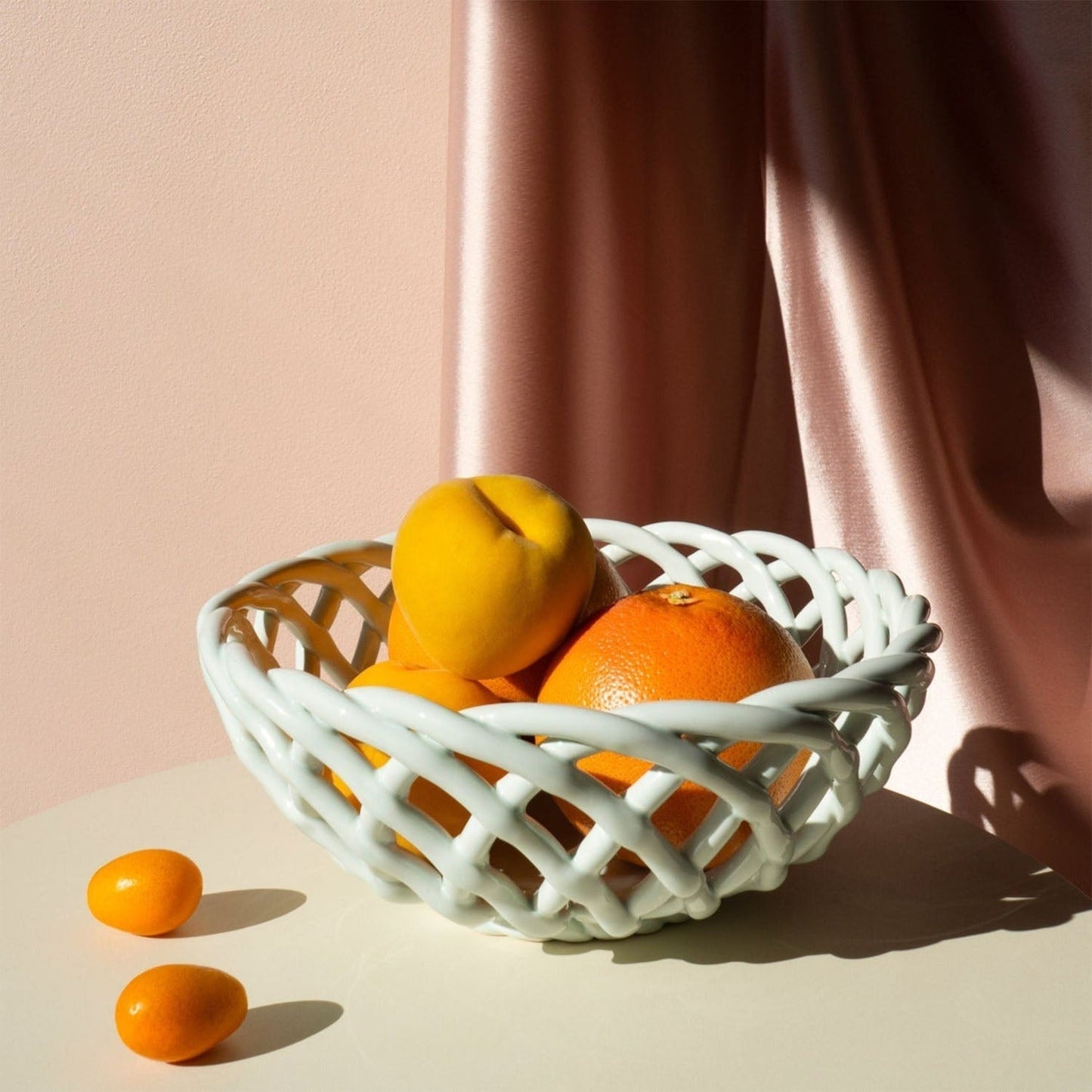 Sicilia Basket in light mint by OCTAEVO