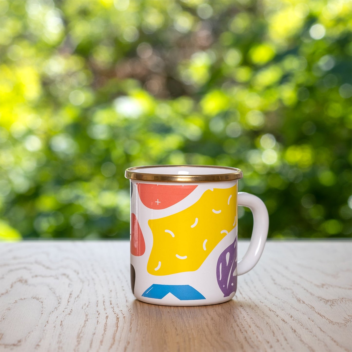 Kapka Flashback Small Enamel Mug - Darling Spring
