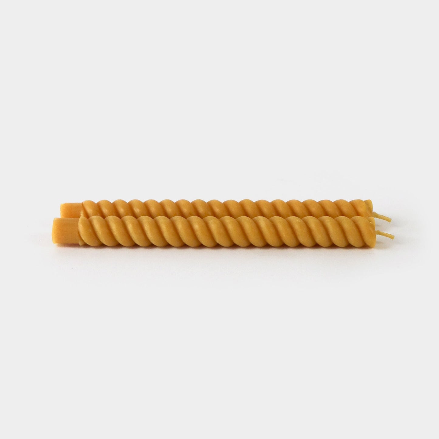 Spiral Beeswax Candles (2 pack) - Natural