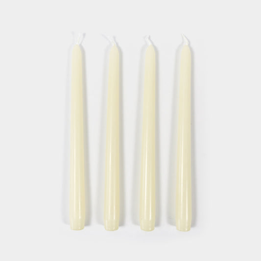 Taper Candles 4 Pack - Cream