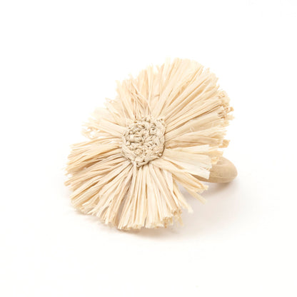 Raffia Fringe Napkin Ring