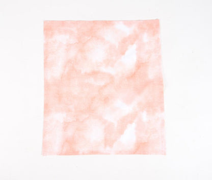 Peachy Watercolor Table Napkins (Set of 4), 19 Inch- 2 SETS