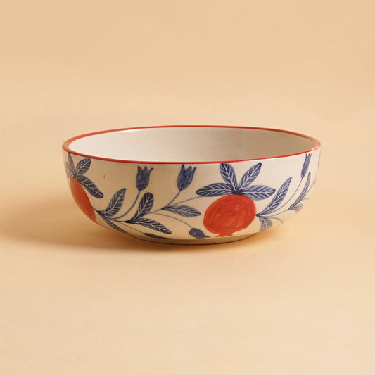 Indian Anaar Bowl, Red - 2.5x7 Inches  (Set of 4)