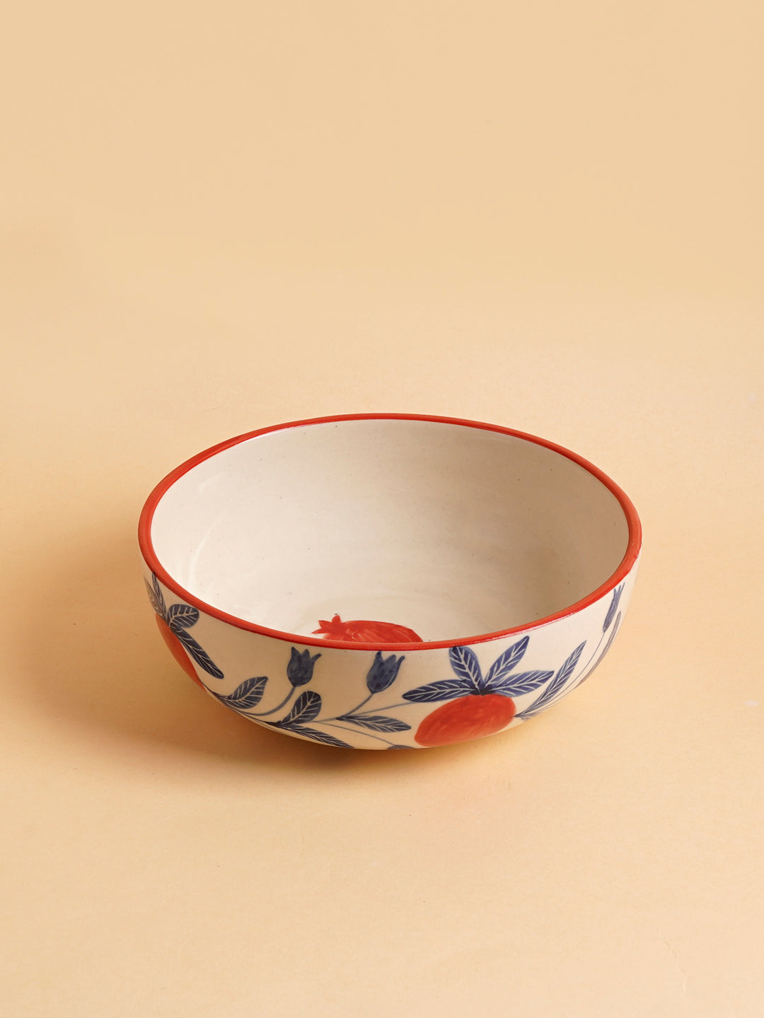 Indian Anaar Bowl, Red - 2.5x7 Inches  (Set of 4)