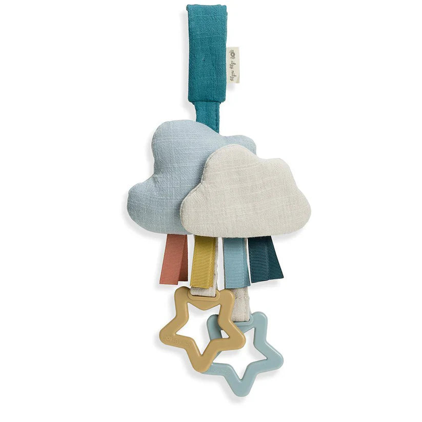 Bitzy Bespoke™ Ritzy Jingle Attachable Travel Toy - Cloud