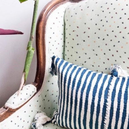 Antigua Pillow - Dark Teal Blue