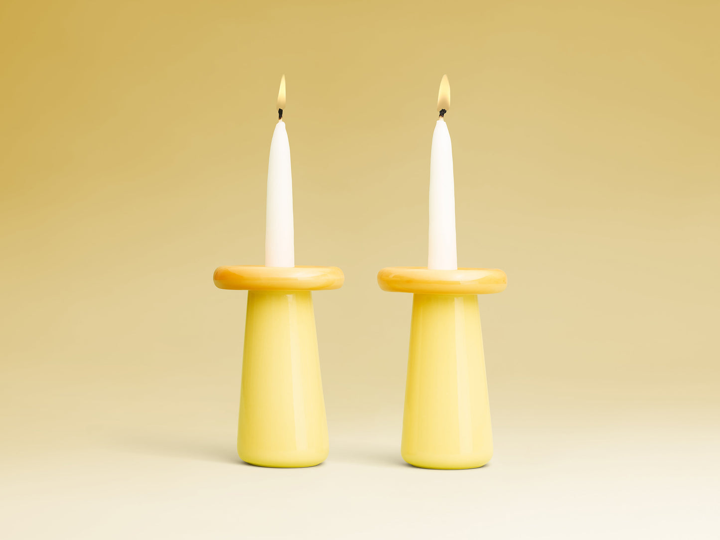 Mushroom Candlesticks