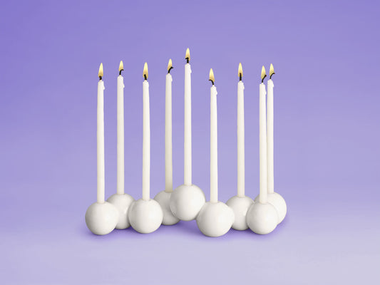 Bubble Menorah (Ceramic)