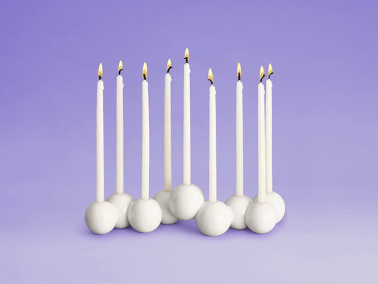 Bubble Menorah (Ceramic) - Shop Tchotchke
