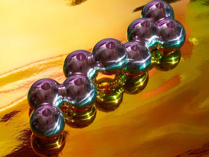 Bubble Menorah (Aluminum) - Shop Tchotchke