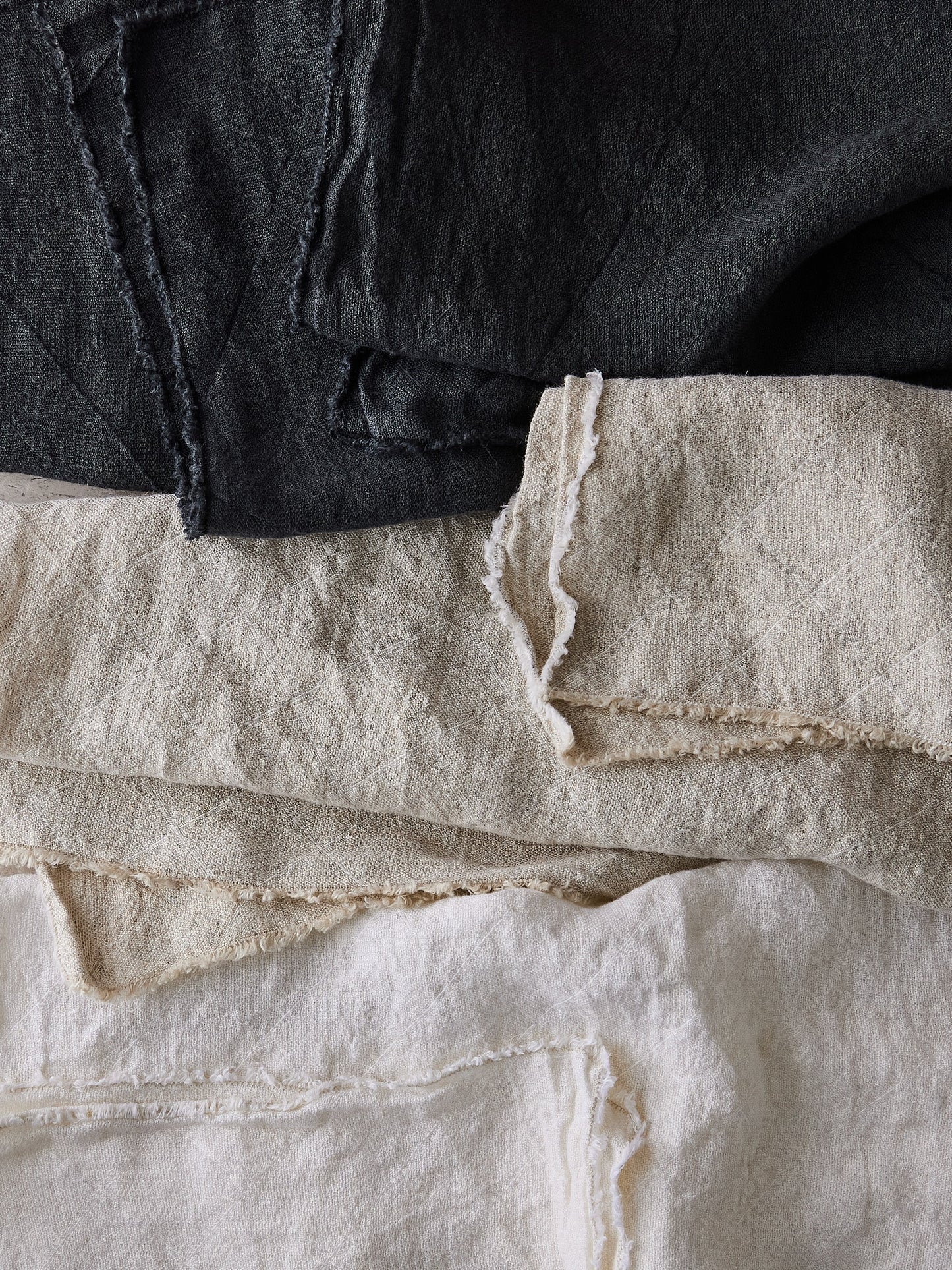 Philo Linen Napkins in White