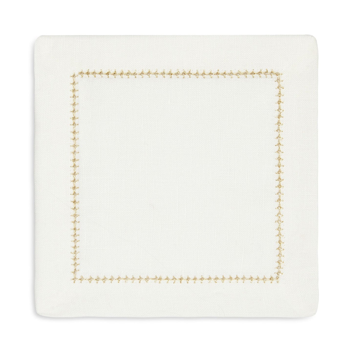 DOLCE LINEN NAPKINS, GOLD (SET OF 4)