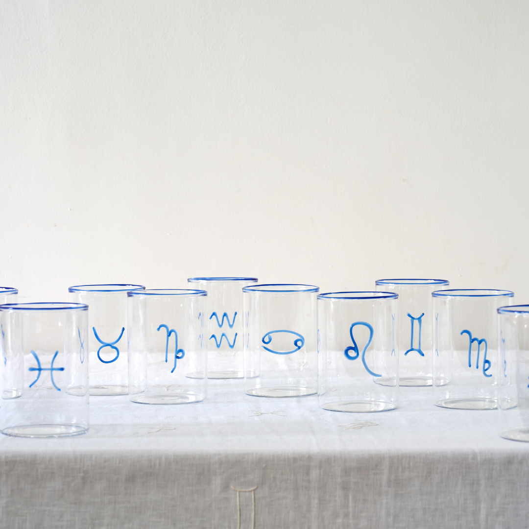 Aquarius Lowball Glass
