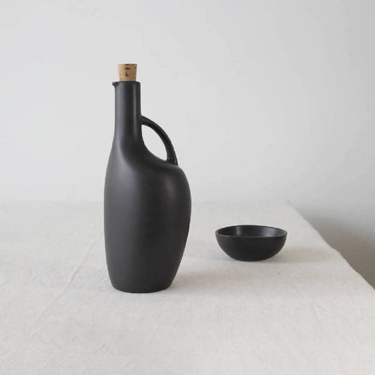 Stoneware Olive Oil Dispenser | Canard 34 oz