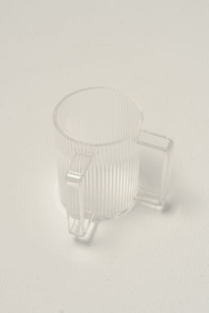 Clear Ribbed