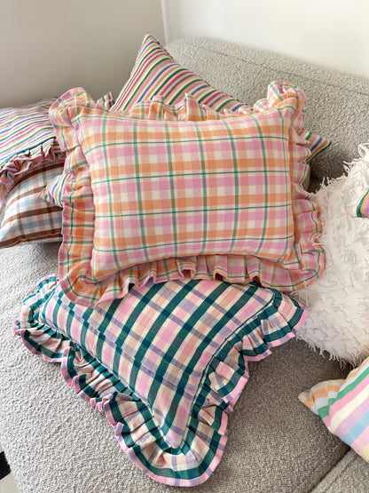 Lola Plaid Pillows