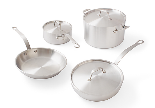 Daniel Boulud x Sardel 7-Piece Stainless Clad Set