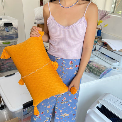 Antigua Pillow - Orange