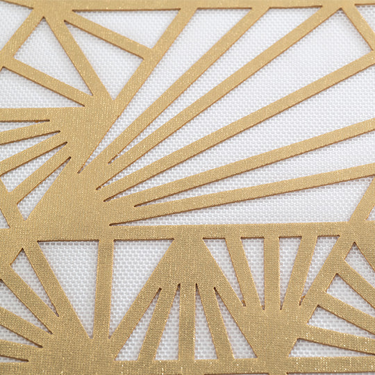 Challah Cover Magen David Gold