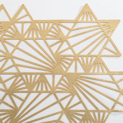 Challah Cover Magen David Gold