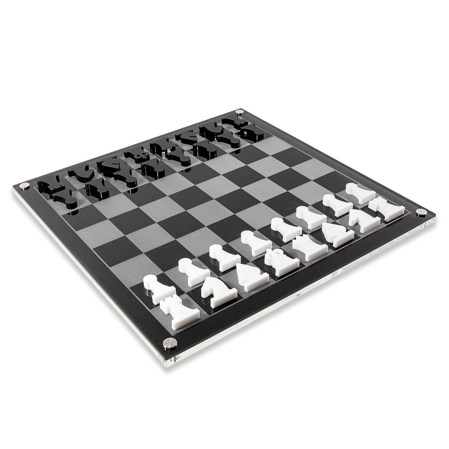 "El Ajedrez 2D" Chess Set