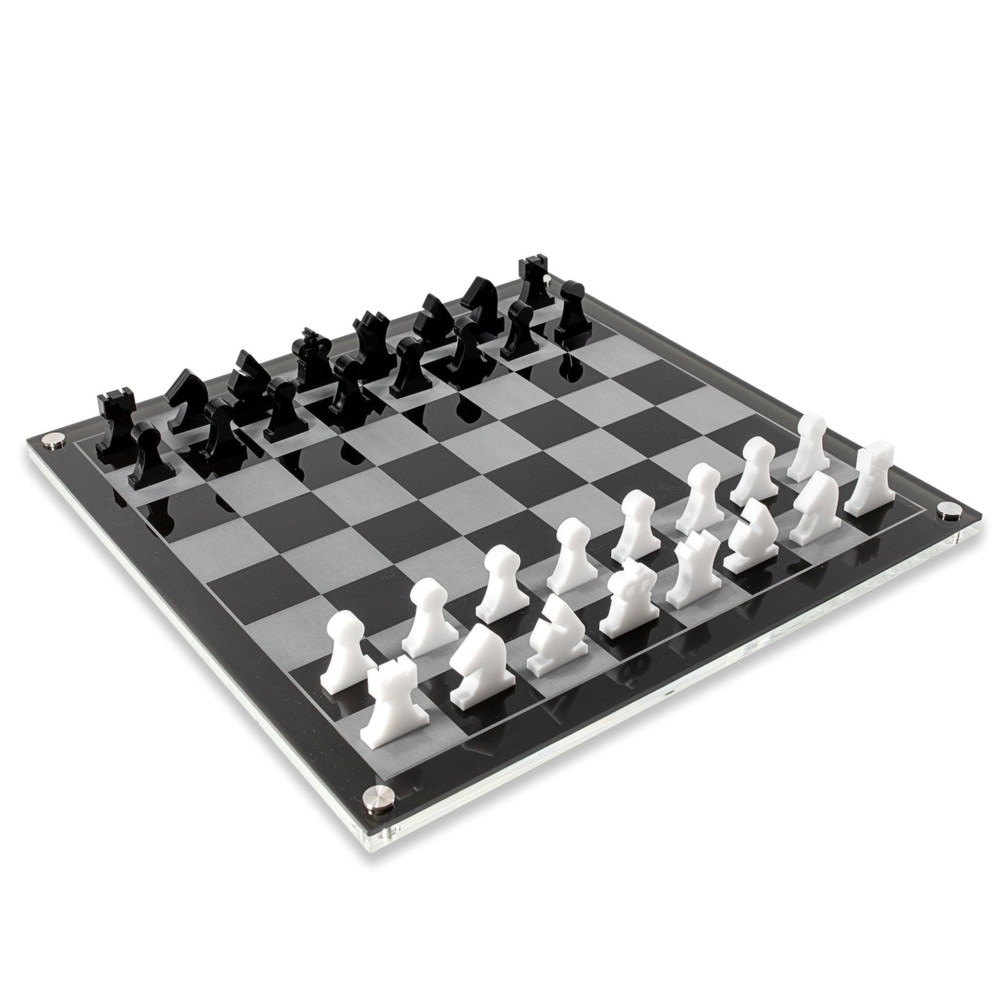 "El Ajedrez 2D" Chess Set