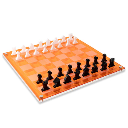 "El Ajedrez 2D" Chess Set