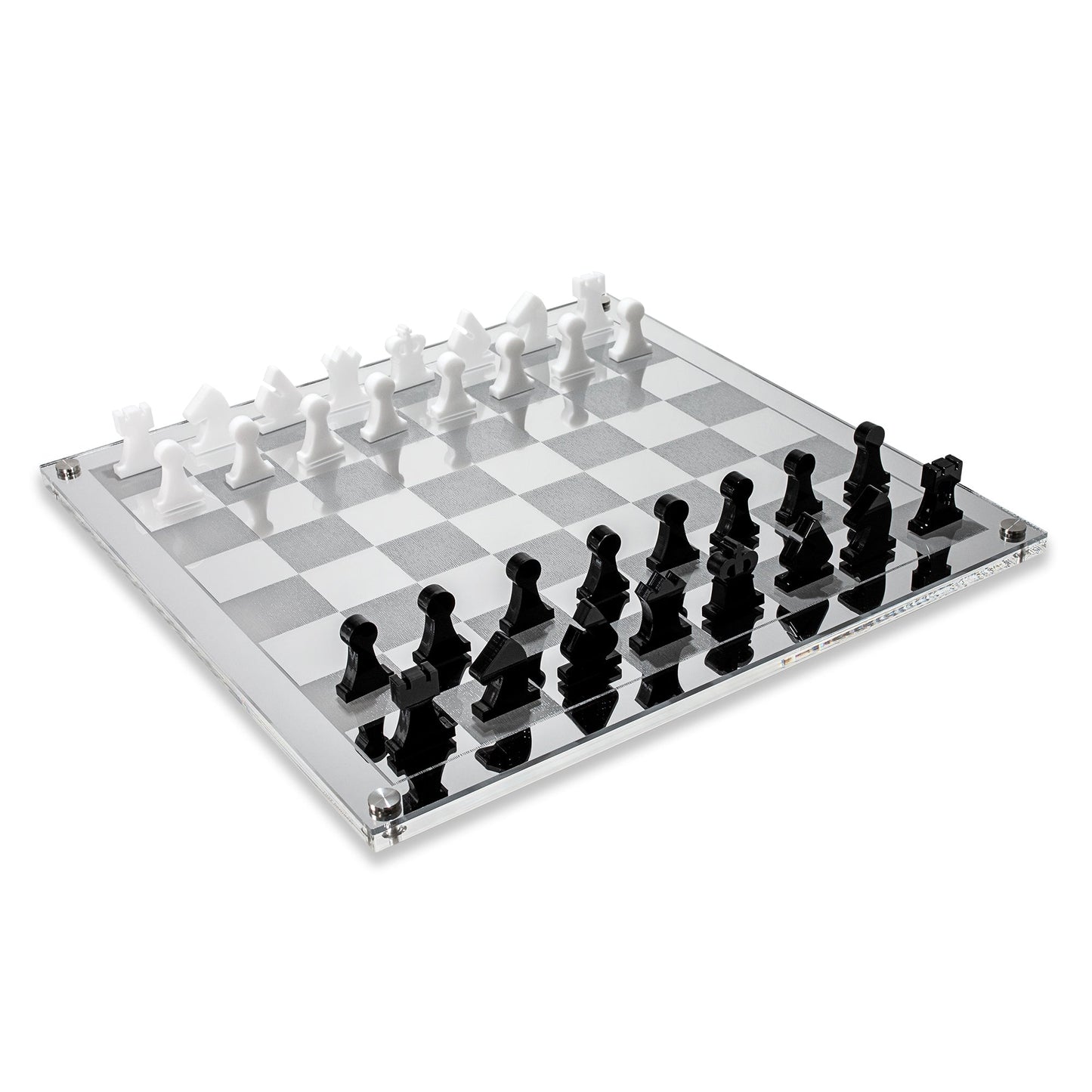 "El Ajedrez 2D" Chess Set