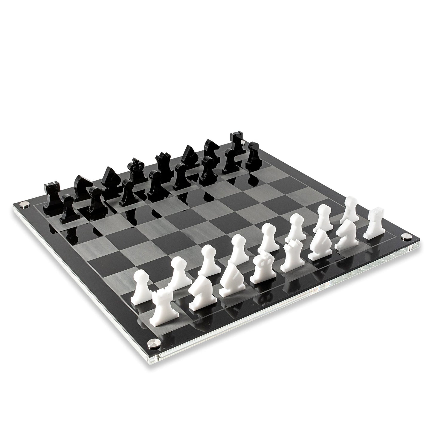 "El Ajedrez 2D" Chess Set