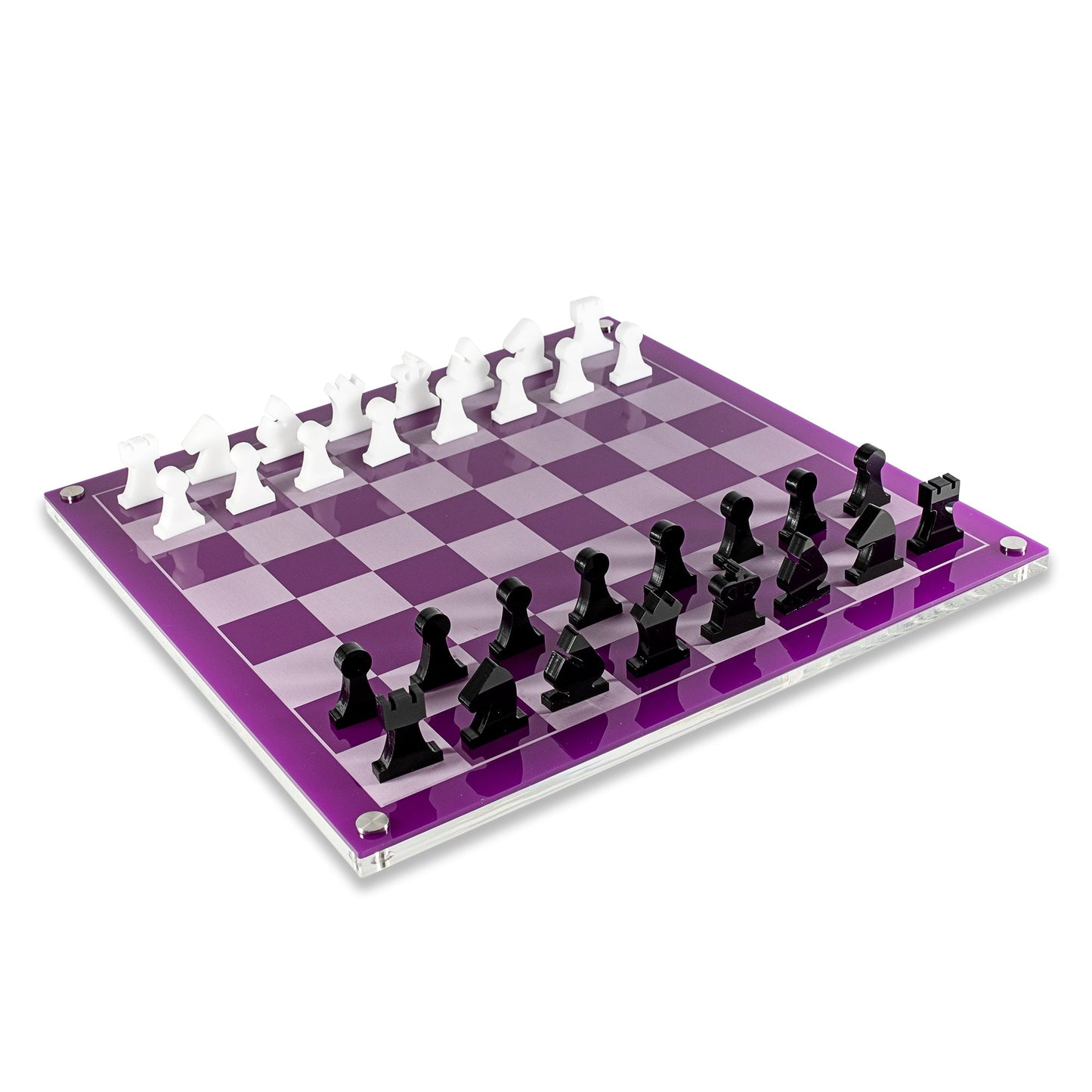 "El Ajedrez 2D" Chess Set