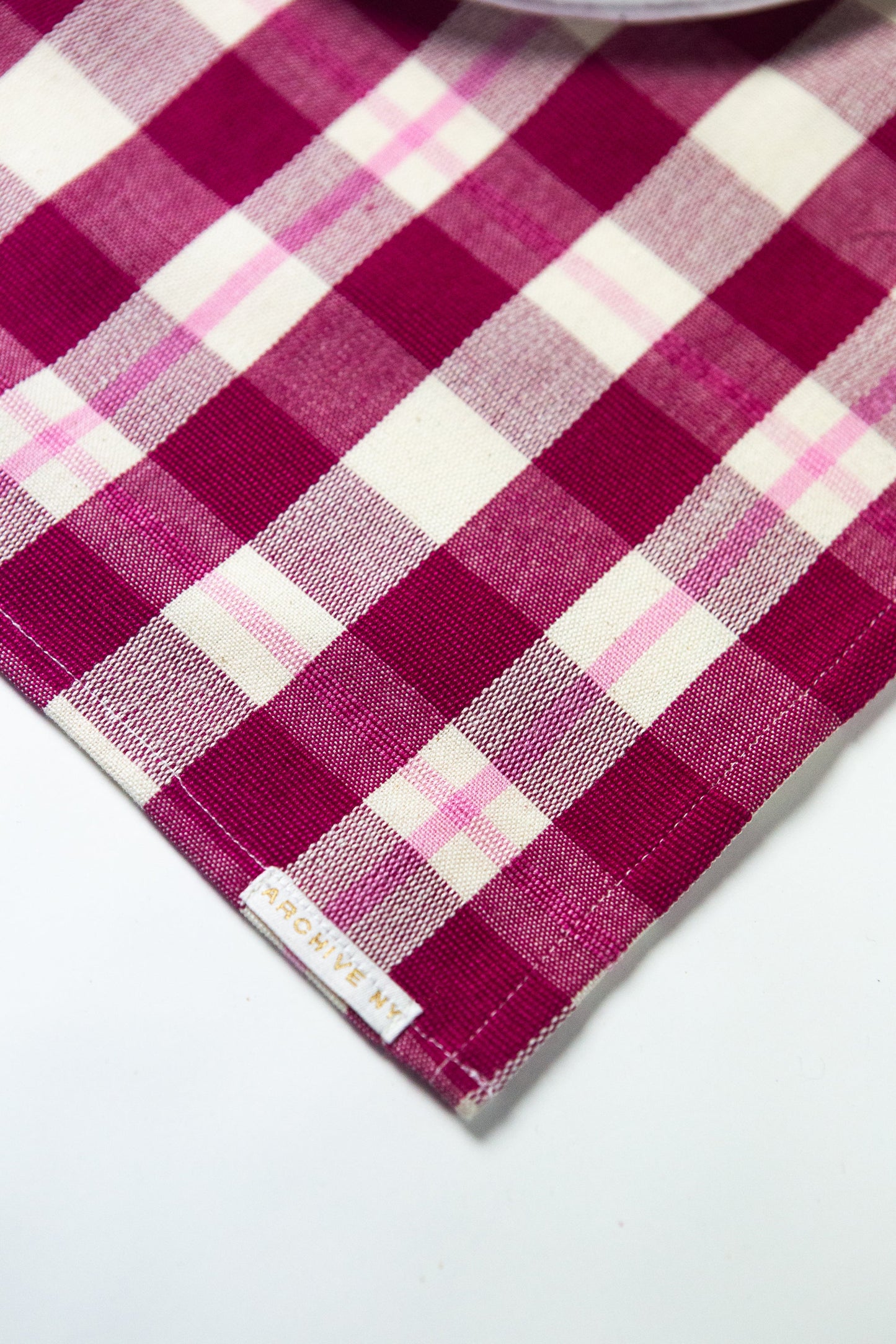 Abigail Plaid Placemat Set