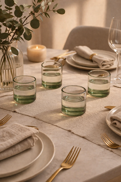 Ana Clear Glasses (Set of 4) by MESO