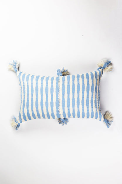 Antigua Pillow - Baby Blue
