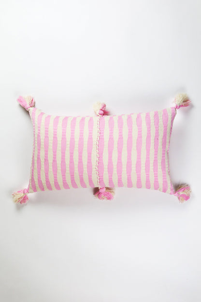 Antigua Pillow - Baby Pink