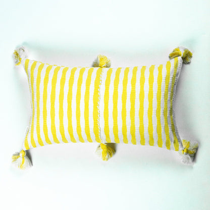 Antigua Pillow - Bright Yellow