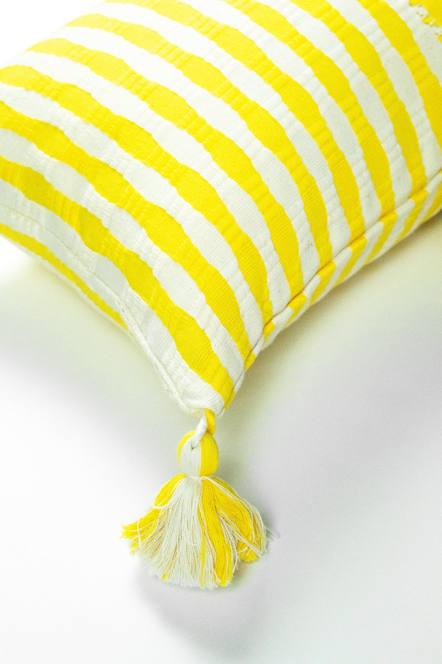 Antigua Pillow - Bright Yellow