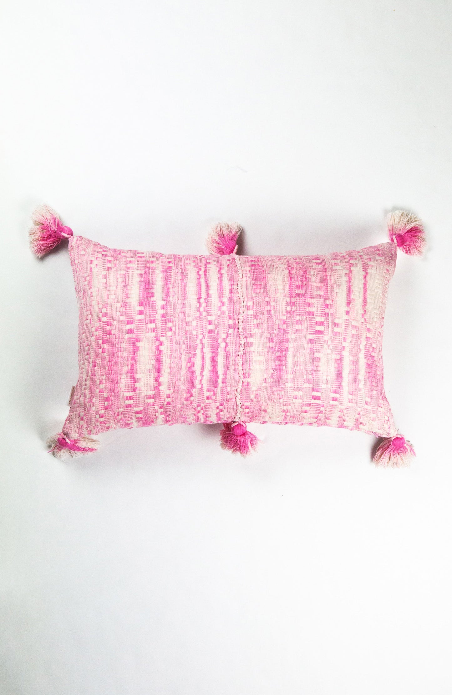 Antigua Pillow- Naturally Dyed Faded Pink